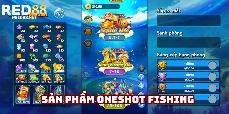 Sản phẩm OneShot Fishing hấp dẫn