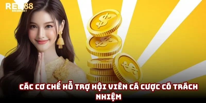 Các cơ chế hỗ trợ hội viên cá cược có trách nhiệm Các cơ chế hỗ trợ hội viên cá cược có trách nhiệm