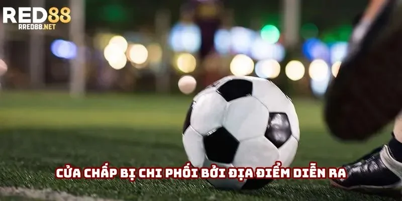 Cửa chấp bị chi phối bởi địa điểm diễn ra