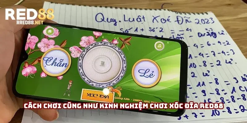 Cách chơi cũng như kinh nghiệm chơi xóc đĩa Red88 Cách chơi cũng như kinh nghiệm chơi xóc đĩa Red88